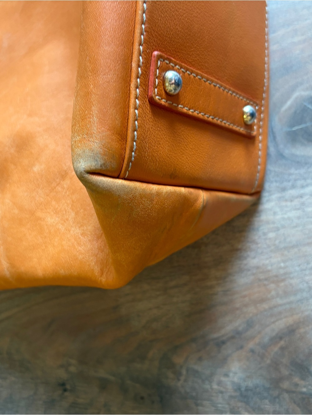 Dooney & Bourke vintage leather tote xtra Large shoulder bag purse 👜 - Picture 9 of 14